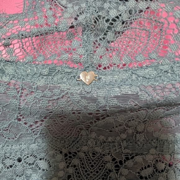 PINK Victoria's Secret Lace Bralette in Gray - Picture 3 of 5